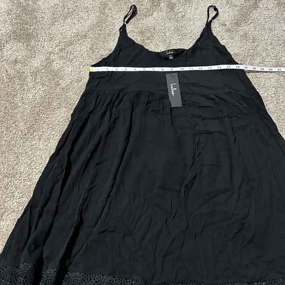 NWT Lulus Rhiannon Black lace dress - Picture 4 of 4
